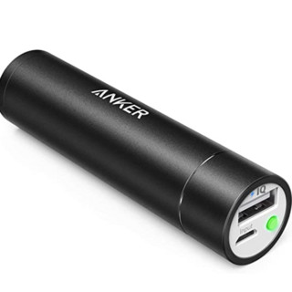 Anker 安克 A1104 移动电源 黑色 3350mAh micro usb 1A