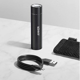 Anker 安克 A1104 移动电源 黑色 3350mAh micro usb 1A