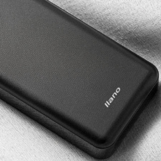 LIano 绿巨能 PD18W 移动电源 黑色 20000mAh Type-C micro usb 22.5W双向快充