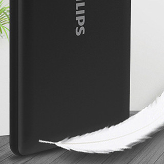 PHILIPS 飞利浦 DLP8712C 移动电源数据线二合一 黑色 10000mAh Type-C 18W双向快充