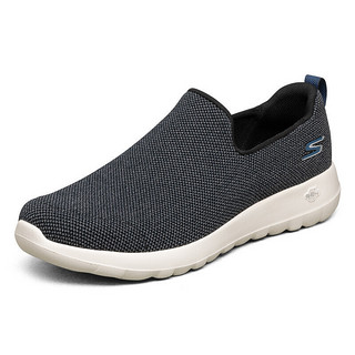 SKECHERS 斯凯奇 Go Walk Max 男子休闲运动鞋 216114/BKBL 黑色/蓝色 41