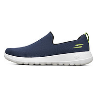 SKECHERS 斯凯奇 Go Walk Max 男子休闲运动鞋 216114/NVLM 海军蓝色/柠檬色 43