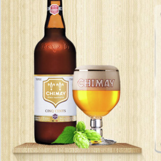 CHIMAY 智美 白帽啤酒 750ml