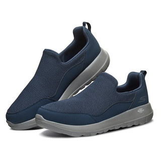 SKECHERS 斯凯奇 Go Walk Max 男子休闲运动鞋 54626/NVGY 海军蓝色/灰色 41