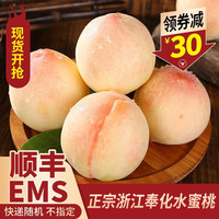 正宗宁波奉化水蜜桃新鲜水果桃子12个装 良方品种 非无锡阳山 坏果包赔 浙江特产 奉化水蜜桃 5.5斤礼盒装
