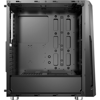 MSI 微星 MAG 雷万汀 LAEVATAIN 100L RGB ATX机箱 半侧透 黑色+微星B550M MORTAR 机箱主板