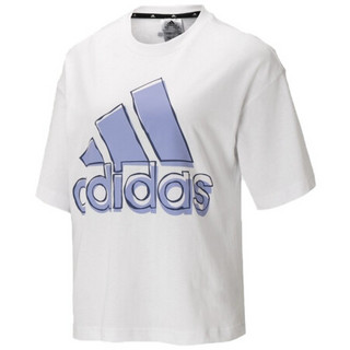 adidas 阿迪达斯 W BIG LOGO T SS 女子运动T恤 HB5100