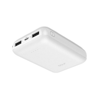 GOLF 高尔夫 移动电源 白色 10000mAh micro usb 22.5W快充