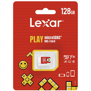 Lexar 雷克沙 任天堂雷克沙TF128G高速Micro SD存储卡SwitchNS手机游戏机内存卡