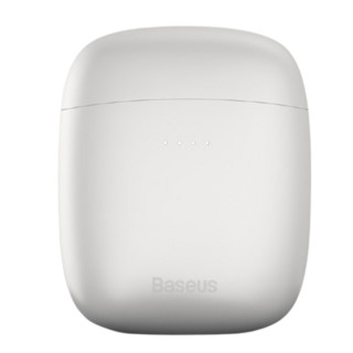 BASEUS 倍思 W04 半入耳式真无线动圈降噪蓝牙耳机 磨砂白