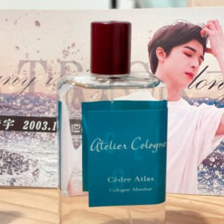 atelier cologne 欧珑 纯原木香系列 雪松之恋中性古龙水 EDC 100ml