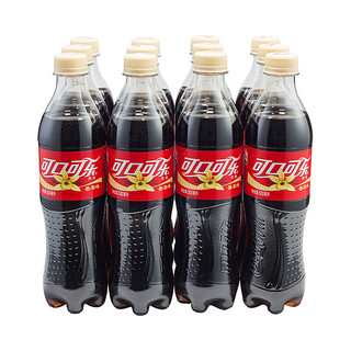 Coca-Cola 可口可乐 可乐 香草味 500ml*12瓶