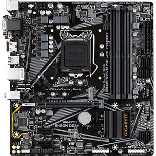 GIGABYTE 技嘉 B460M DS3H MATX主板（Intel LGA1200、B460）