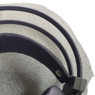 PLU 机械风暴 L501 耳罩式头戴式动圈有线耳机 黑色 USB口