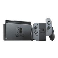 Nintendo 任天堂 Switch 掌上游戏 NS 黑色手柄 续航增强版 日版