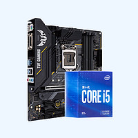 ASUS 华硕 TUF GAMING B550M-PLUS 主板+Intel i5-10400F
