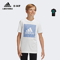 adidas 阿迪达斯 大童训练运动短袖T恤