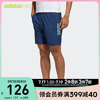 adidas 阿迪达斯 官网adidas neo M FAV EH WV SHT男装夏季运动短裤GP5639