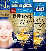 Prime会员：KOSE 高丝 Clear Turn Premium 皇家果冻面膜 4片*2盒