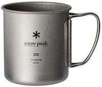 snow peak Snow Peak 雪峰 钛金属单层马克杯300ml