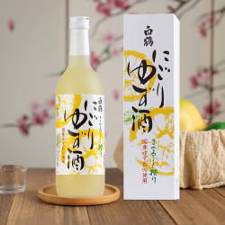 低度果酒 Bai He 白鹤柚子酒日本进口甜酒果酒720ml多少钱 什么值得买