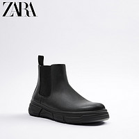 ZARA 12033620040 男士烟筒切尔西短靴