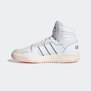 adidas ORIGINALS 阿迪达斯官网 adidas neo ENTRAP MID 女鞋休闲篮球鞋H01229 白/米色/浅灰 38(235mm)