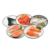 周三购食惠：Marine Harvest 美威 三文鱼家庭装（大西洋鲑）1.88kg