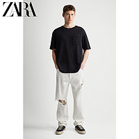 ZARA 05372436800 男款口袋饰短袖T恤