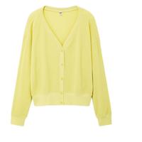 UNIQLO 优衣库 华夫格 女士V领针织开衫 427664