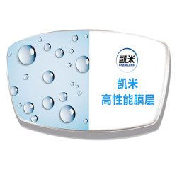 康视顿 凯米 高清标准膜层 1.56折射率镜片*2片+赠店内150元以内眼镜框任选一副