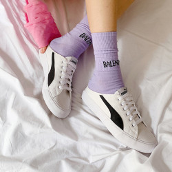 省130元 小白休闲鞋 Puma 彪马帆布鞋女款2021夏季新款bari懒人半拖鞋休闲鞋百搭小白鞋多少钱 什么值得买