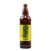 YANJING BEER 燕京啤酒 燕京9号 原浆白啤酒 12度鲜啤 726ml*6瓶
