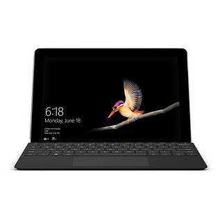 Microsoft 微软 Surface Go 2 10.5英寸 Windows 10 二合一平板电脑+黑色键盘(1920*1280dpi、奔腾金牌4425Y、4GB、64GB、WiFi版、亮铂金)