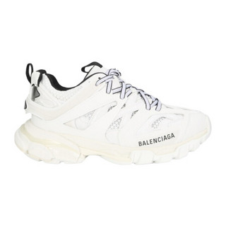 巴黎世家 BALENCIAGA SS21春夏款 女士TRACK尼龙网布老爹鞋休闲运动鞋 542436 W3AC1 9010 白色 36