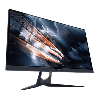 GIGABYTE 技嘉 FI25F 24英寸 IPS FreeSync 显示器（1920×1080、240Hz、100%sRGB、HDR10、 Type-C 65W）+AORUS K1键盘