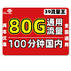 China unicom 中国联通 爆款5G流量王29包60G全国通用+100分钟国内 低月租大流量不限速手机卡上网卡 无毒无坑