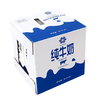 Nutriking 纽爵 脱脂纯牛奶 1L*6盒