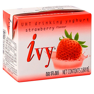 Ivy 爱谊 酸奶饮品 草莓味 180ml*12盒