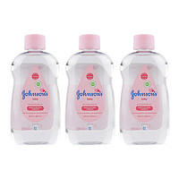 Johnson & Johnson 强生 婴儿润肤油300ml*3