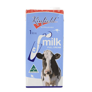 Kinfield 全脂牛奶 1L*12盒