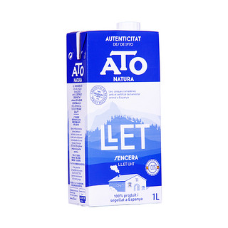 ATO 全脂纯牛奶 1L
