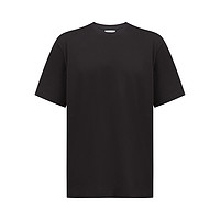 Y-3 黑色圆领背面Y3 logo男士短袖T恤
