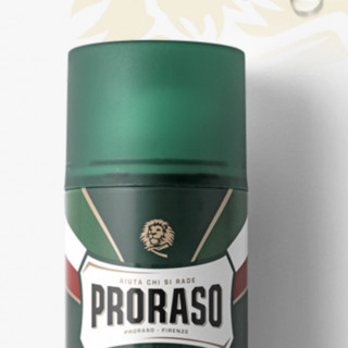 PRORASO 凉感薄荷系列男士桉树薄荷剃须泡沫 300ml