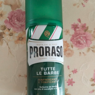 PRORASO 凉感薄荷系列男士桉树薄荷剃须泡沫 100ml