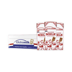 Globemilk 荷高 荷兰原装进口 3.8g优蛋白脱脂纯牛奶 200ml*24 高钙0脂肪早餐奶