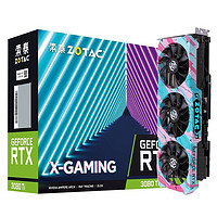 ZOTAC 索泰 GeForce RTX 3080Ti 12G6X X GAMING OC 显卡 12GB