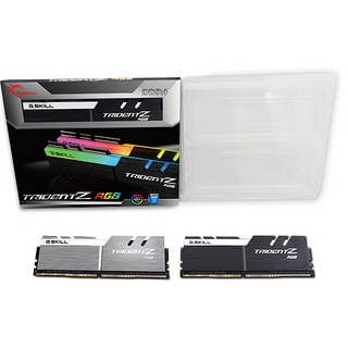 G.SKILL 芝奇 幻光戟系列 DDR4 3200MHz RGB 台式机内存 灯条 黑色 16GB 8GBx2 F4-3200C16D-16GTZR