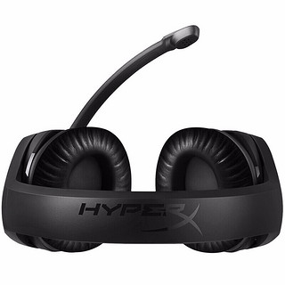 HYPERX 极度未知 毒刺 耳罩式头戴式降噪有线耳机 黑色 3.5mm