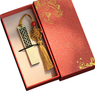 LanKxin 兰科芯 四叶草国风 USB 2.0 U盘 USB-A